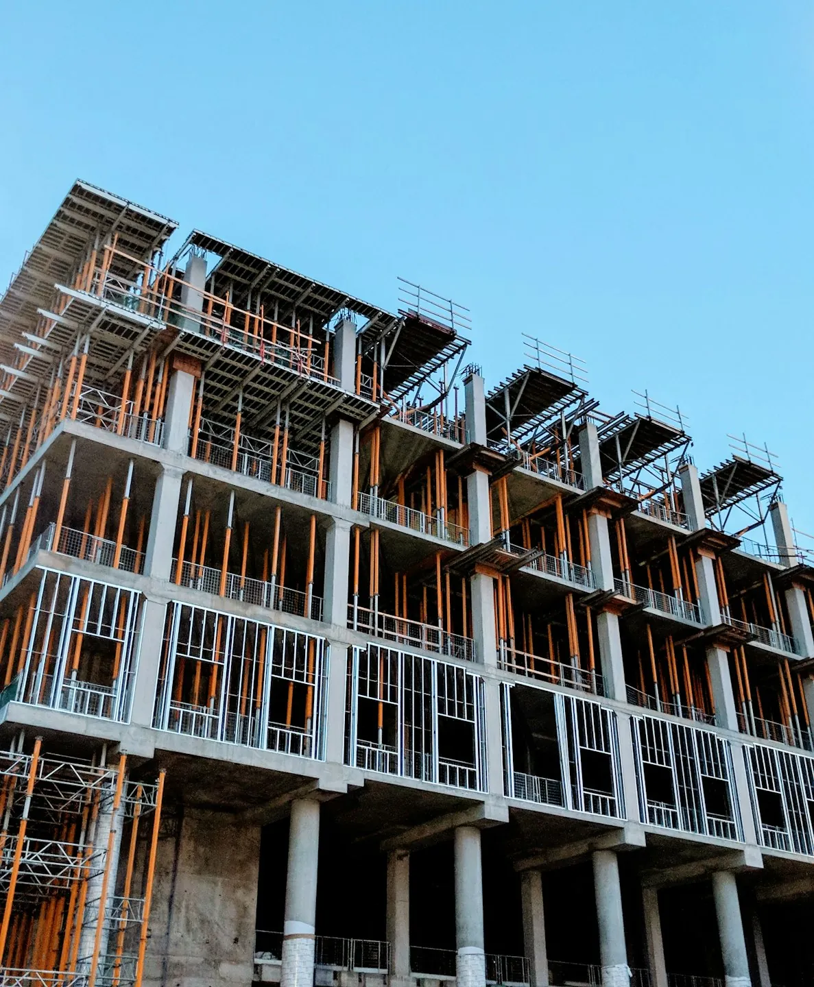 Residential structure under construction